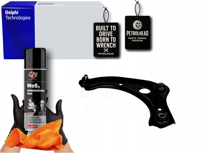 Rameno Odpružení Kola Přední L Spodní Přední 16 MM Nissa #Petrolhead Pro+ Kit1