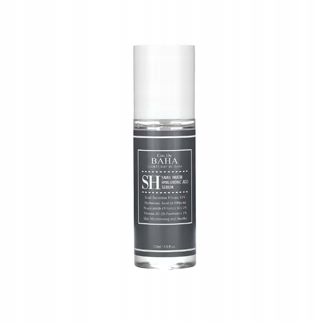 COS DE BAHA - SH Snail Mucin Hyaluronic Acid Serum 120ml serum regenerujące — 2