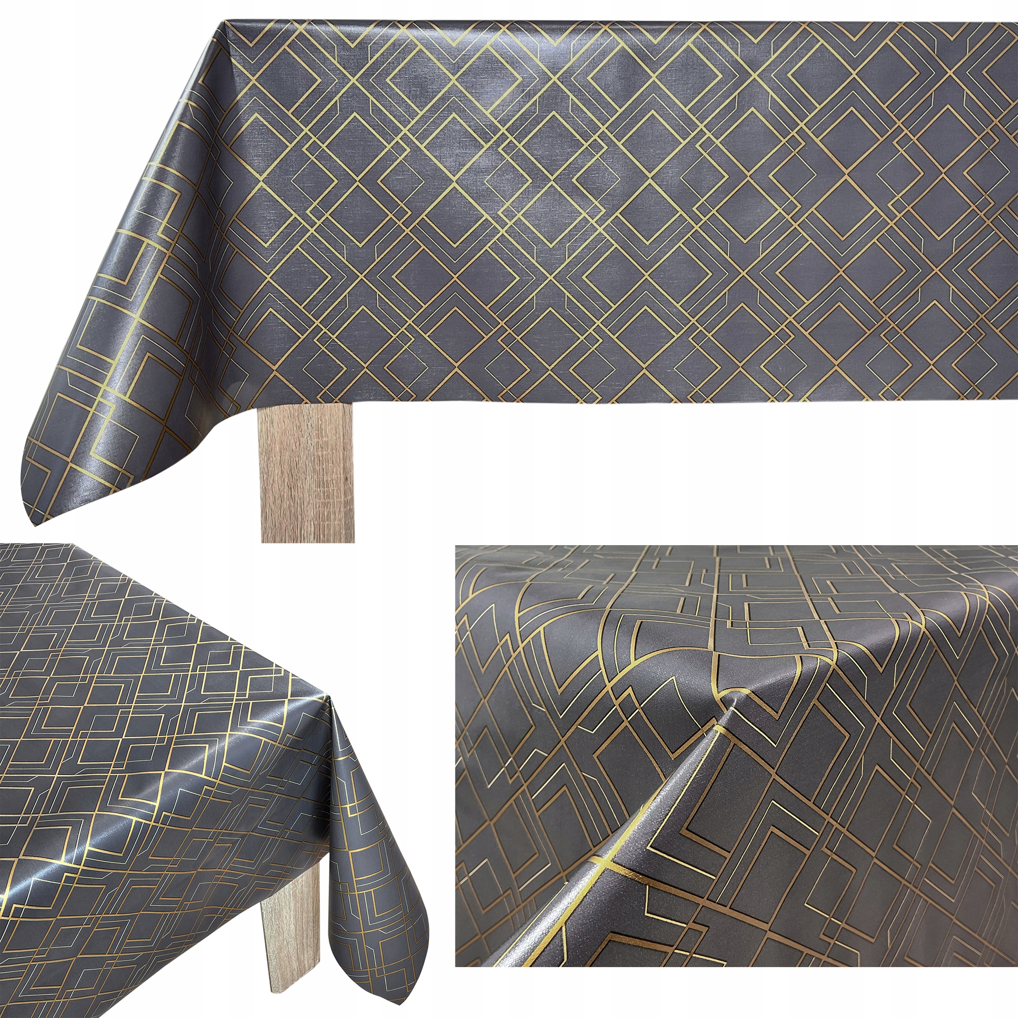 Ubrus odolný proti skvrnám na stůl Dekorativní lavice Cerata Vzor Glamour 140 Cm x 20 m