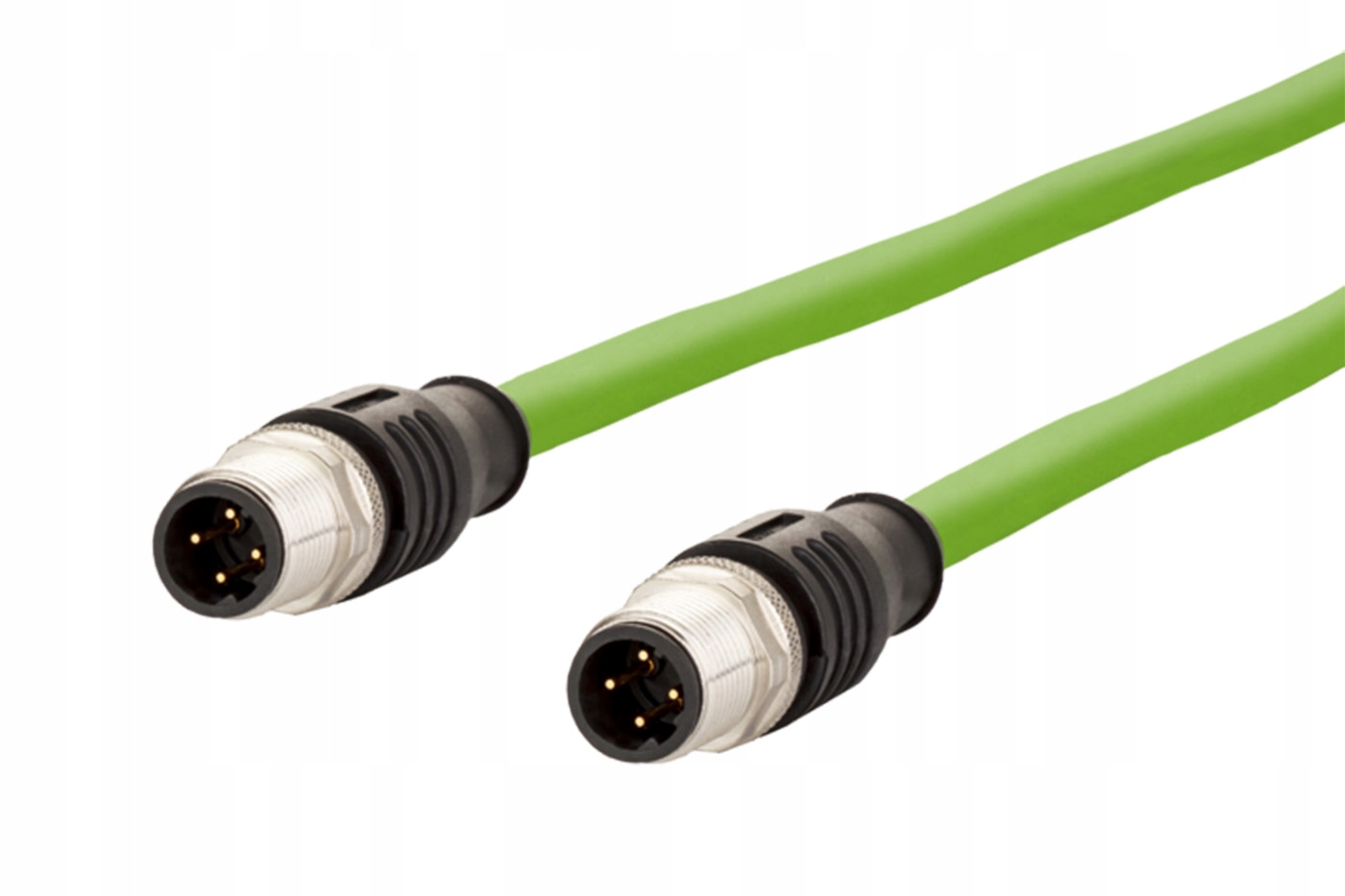 Metz-connect Kabel M12 4pin (M) kód D M12 4pin (M) kód D, 5m