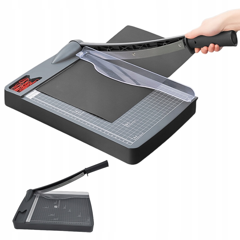 GILOTYNA DO PAPIERU A4 PROFESJONALNA 16 ARKUSZY NÓŻ STALOWY BIUROWA