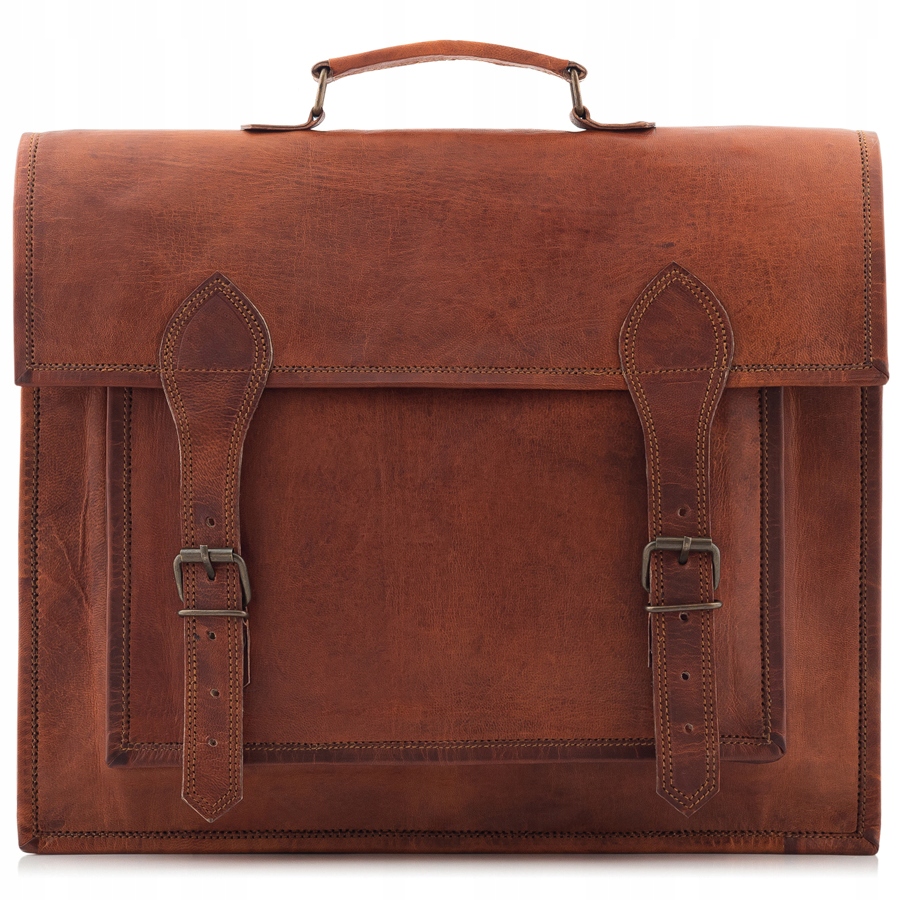 Belveder Pánská kožená taška/aktovka vintage Outlander BH75