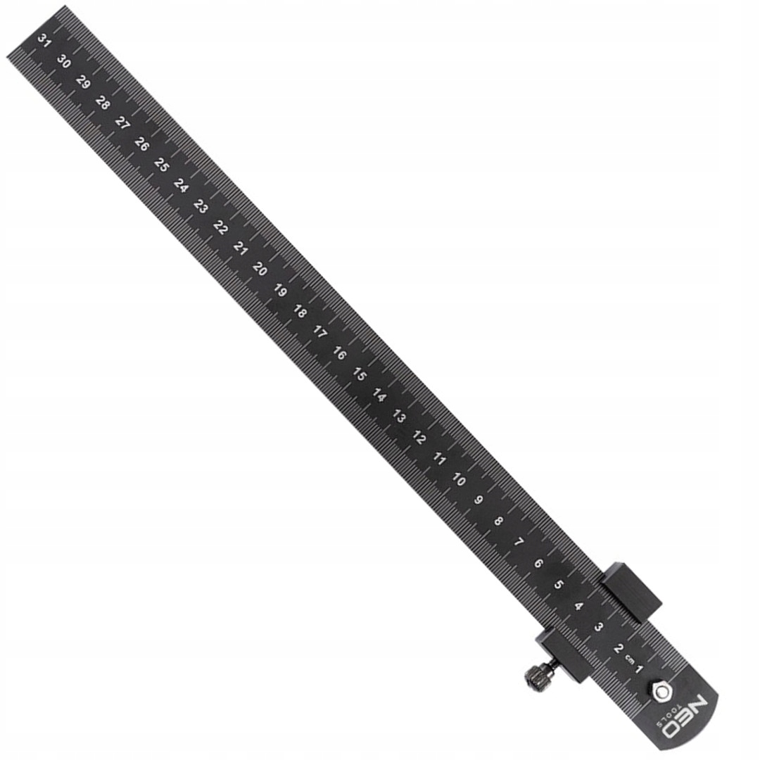 

Neo Linijka Stalowa Z Ogranicznikiem 30cm 72-200