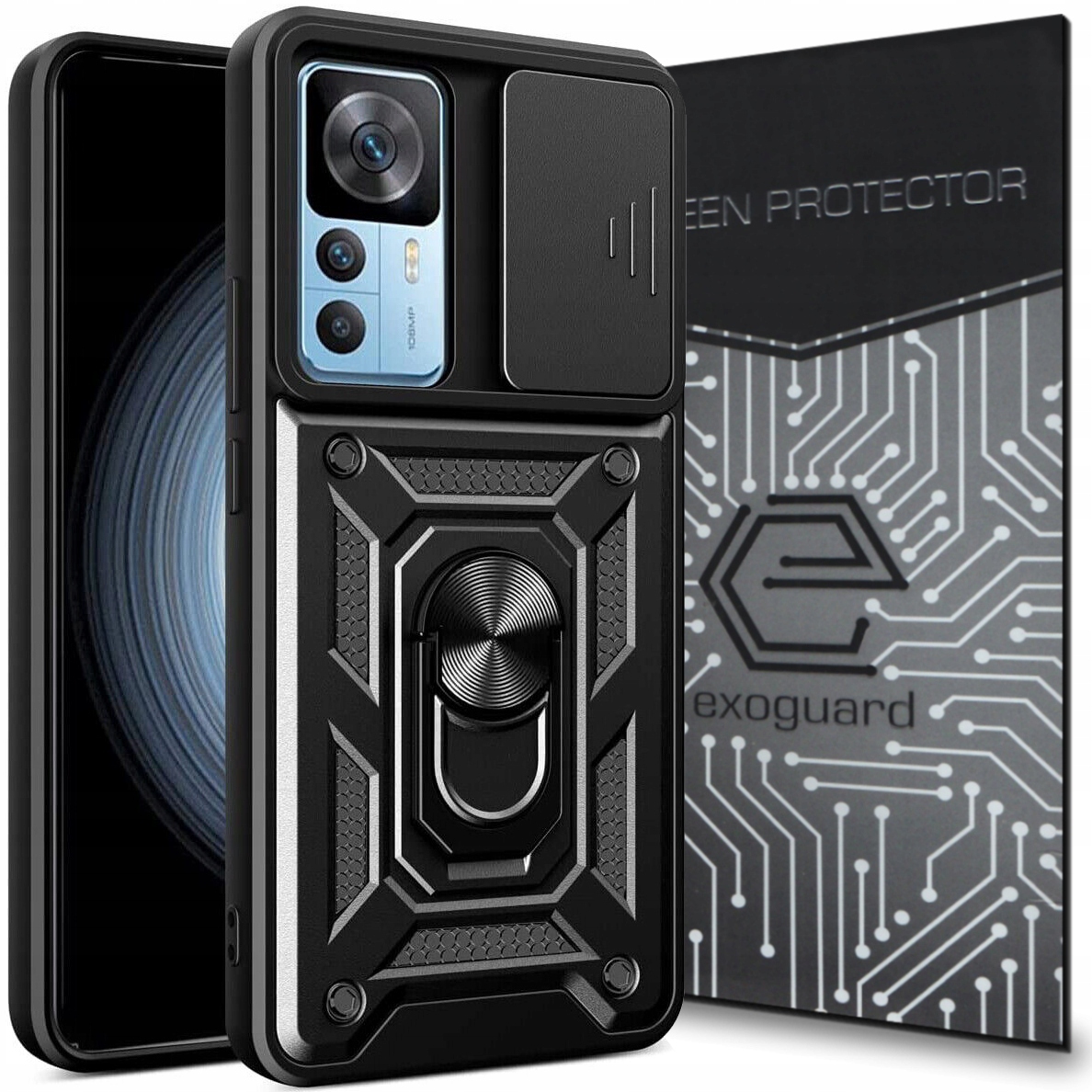 

Case Etui Pancerne Szkło do Xiaomi 12T 12T Pro