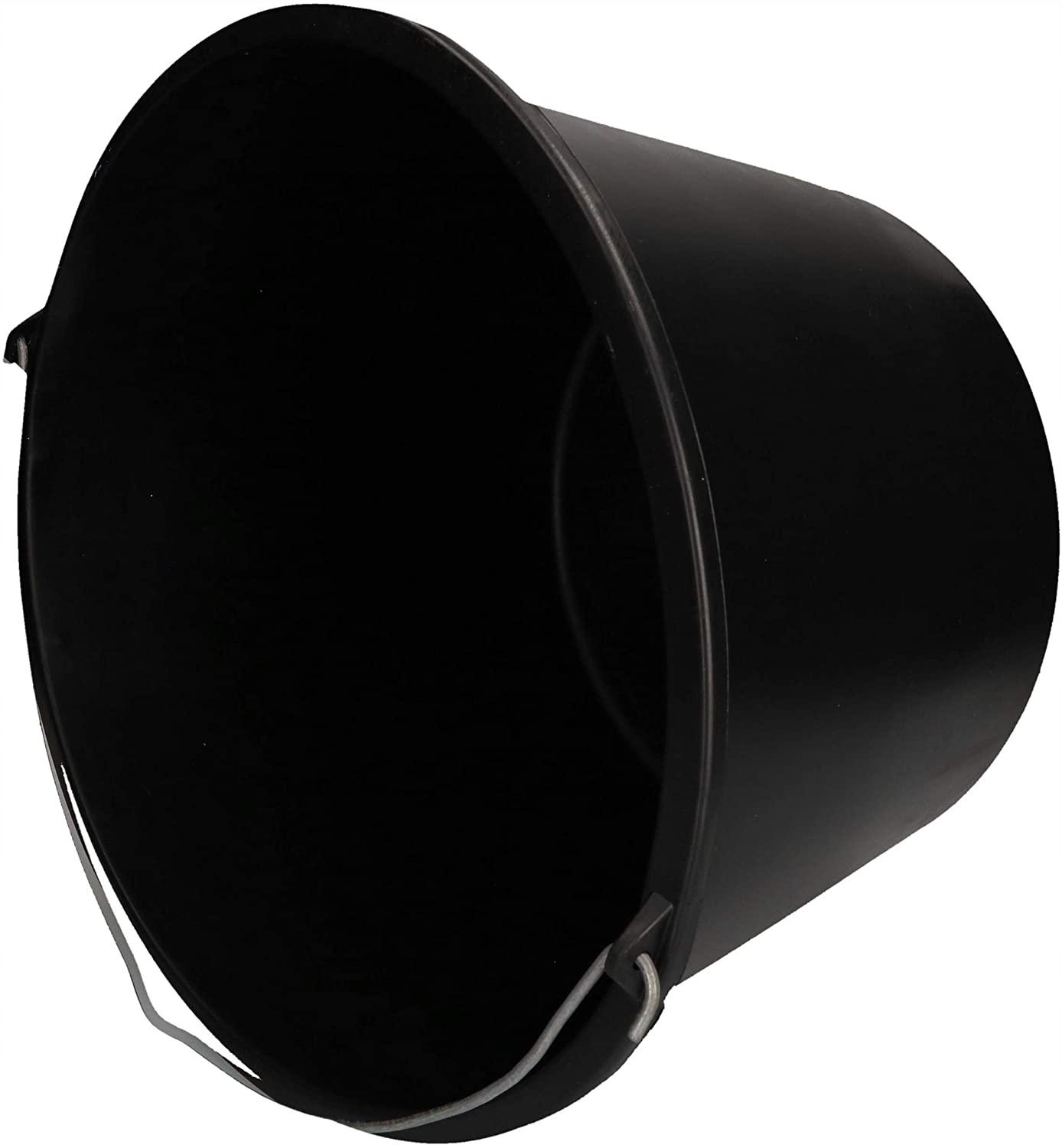 WIADRO BUDOWLANE GOSPODARCZE OKRĄGŁE CZARNE 20x16L Materiał plastikowe