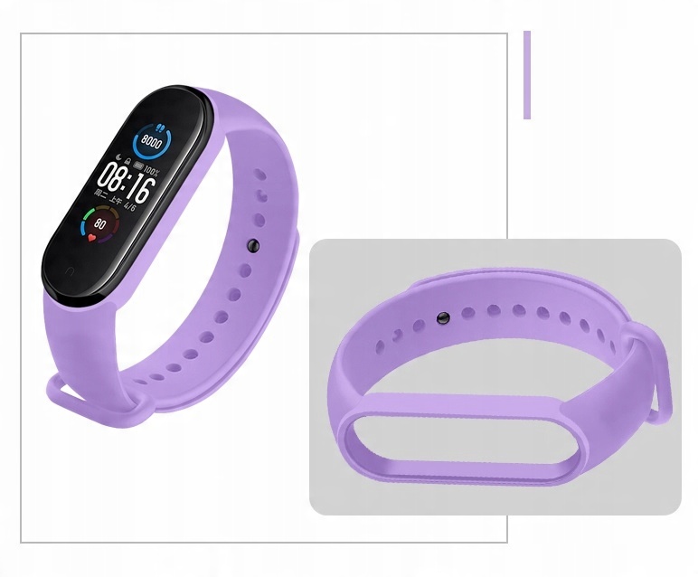 

Opaska Zamienna do MI Band 5/ MI Band 6 J Fiolet