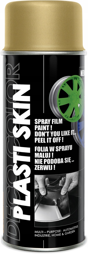 

Folia W Spreju Plastiskin 400ML Złoty
