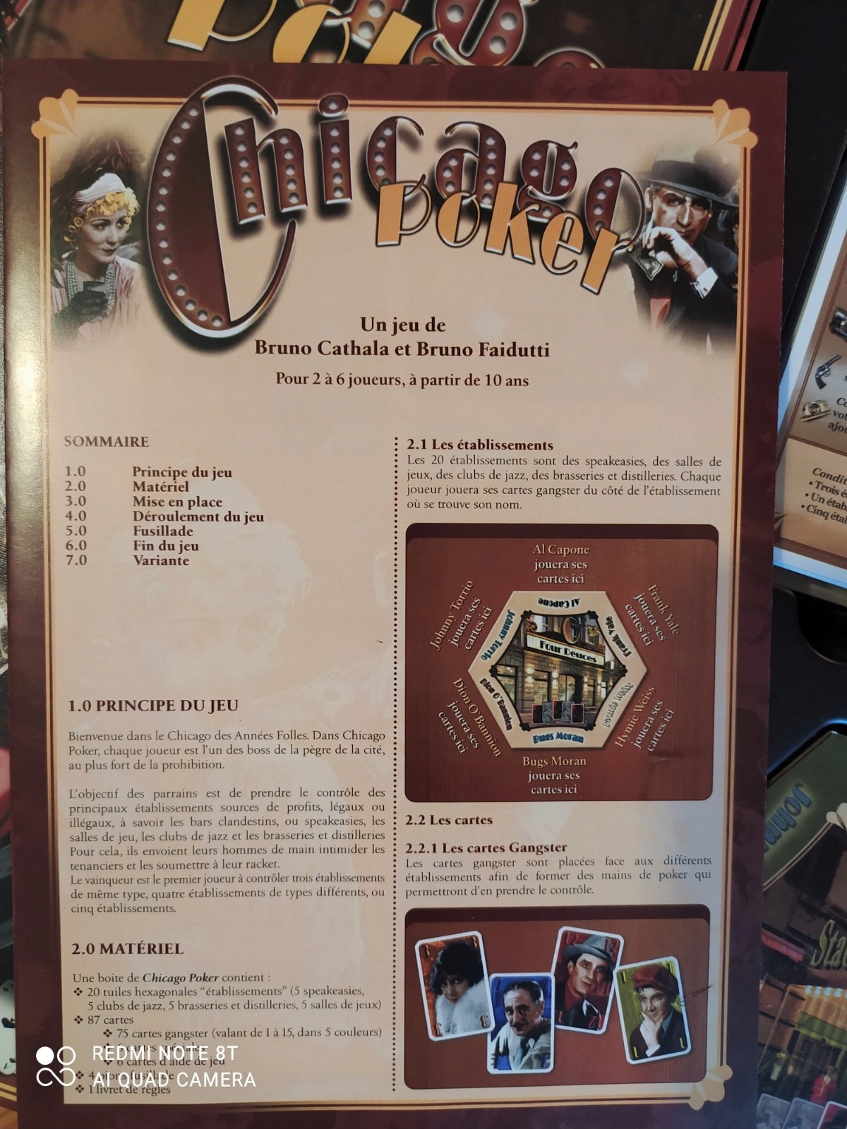 *OUTLET* CHiCAGO POKER GRA PLANSZOWA CATHALA EAN (GTIN) 8717249192329