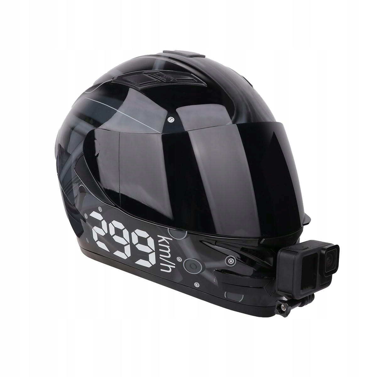 Uchwyt Pod Brodę Kasku Motocyklowego do GoPro Hero 13 12 Xiaomi Lupholue — miniatura 3