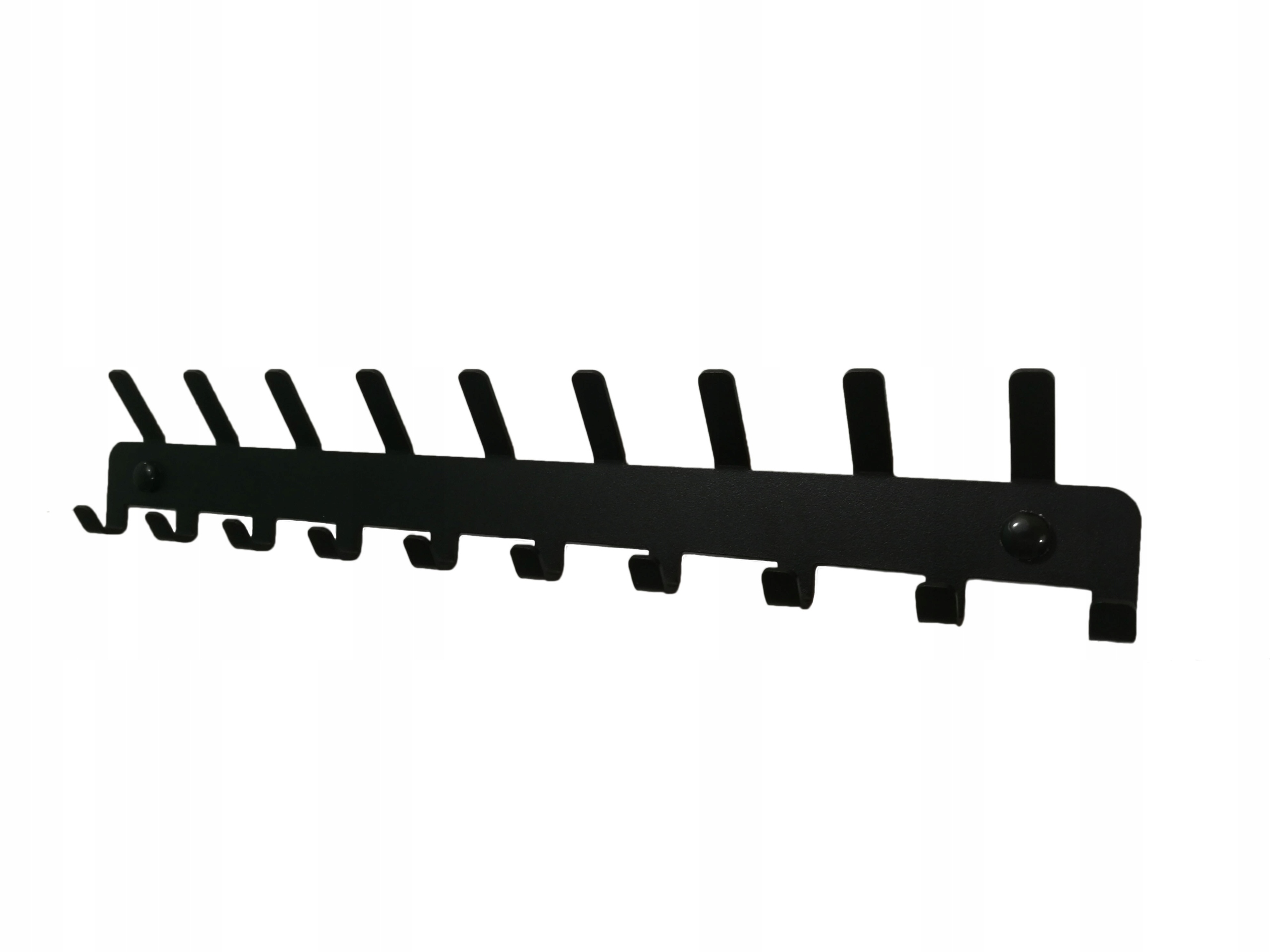 

Wieszak ścienny na ubrania, klucze, 45 cm, 19 hacz