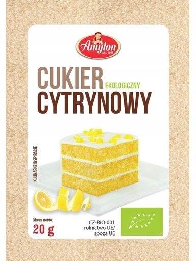 Levně 25 x Cukr citronový Bio 20 g