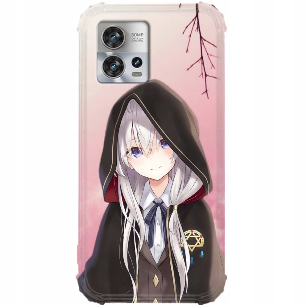 Puzdro Pre Motorola Edge 30 Fusion Antishock Case, Zosilnené Rohy, Anime Vzory