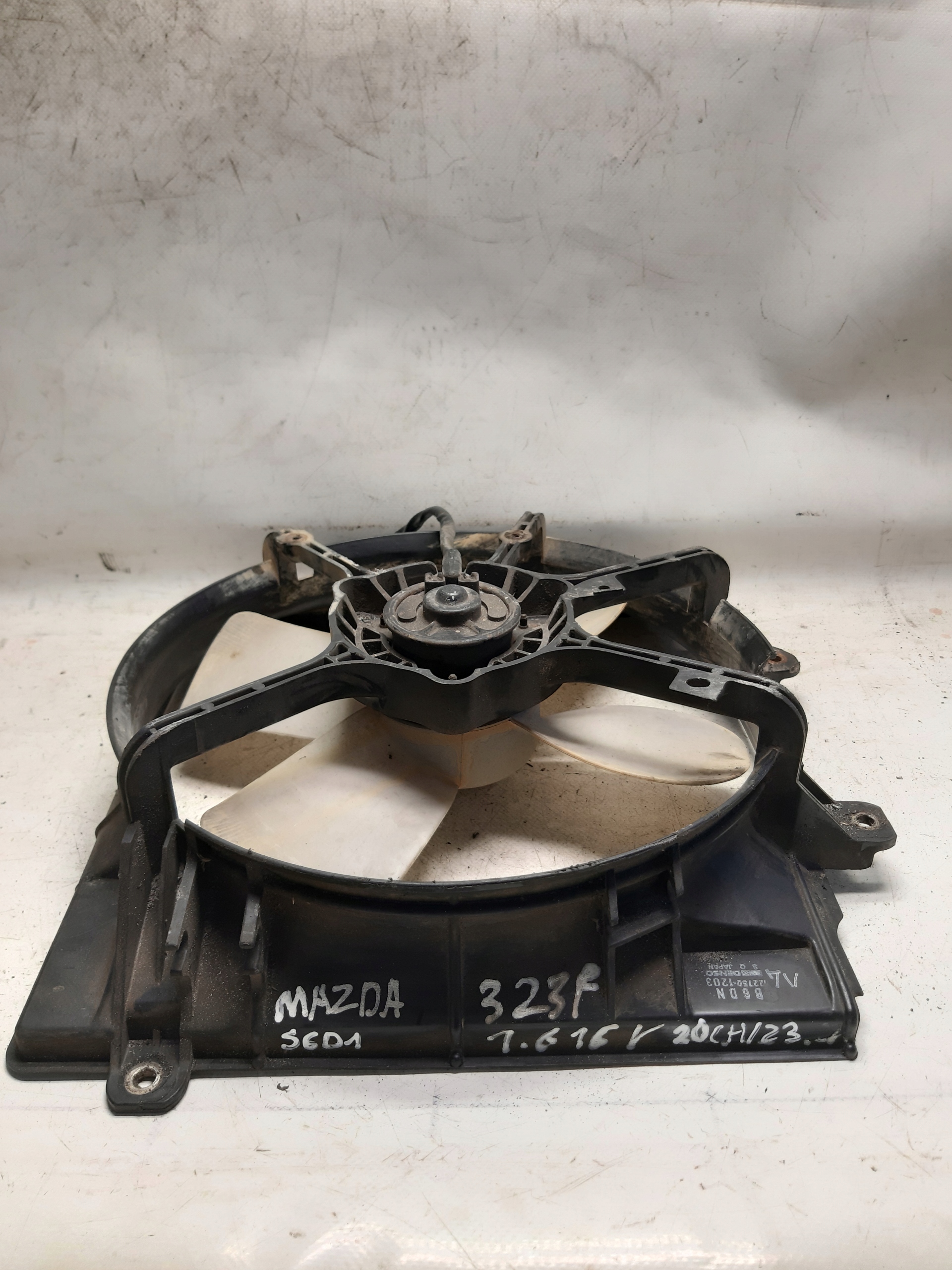 122750-1203 ventilátor chladiče MAZDA 323F BA 1.6