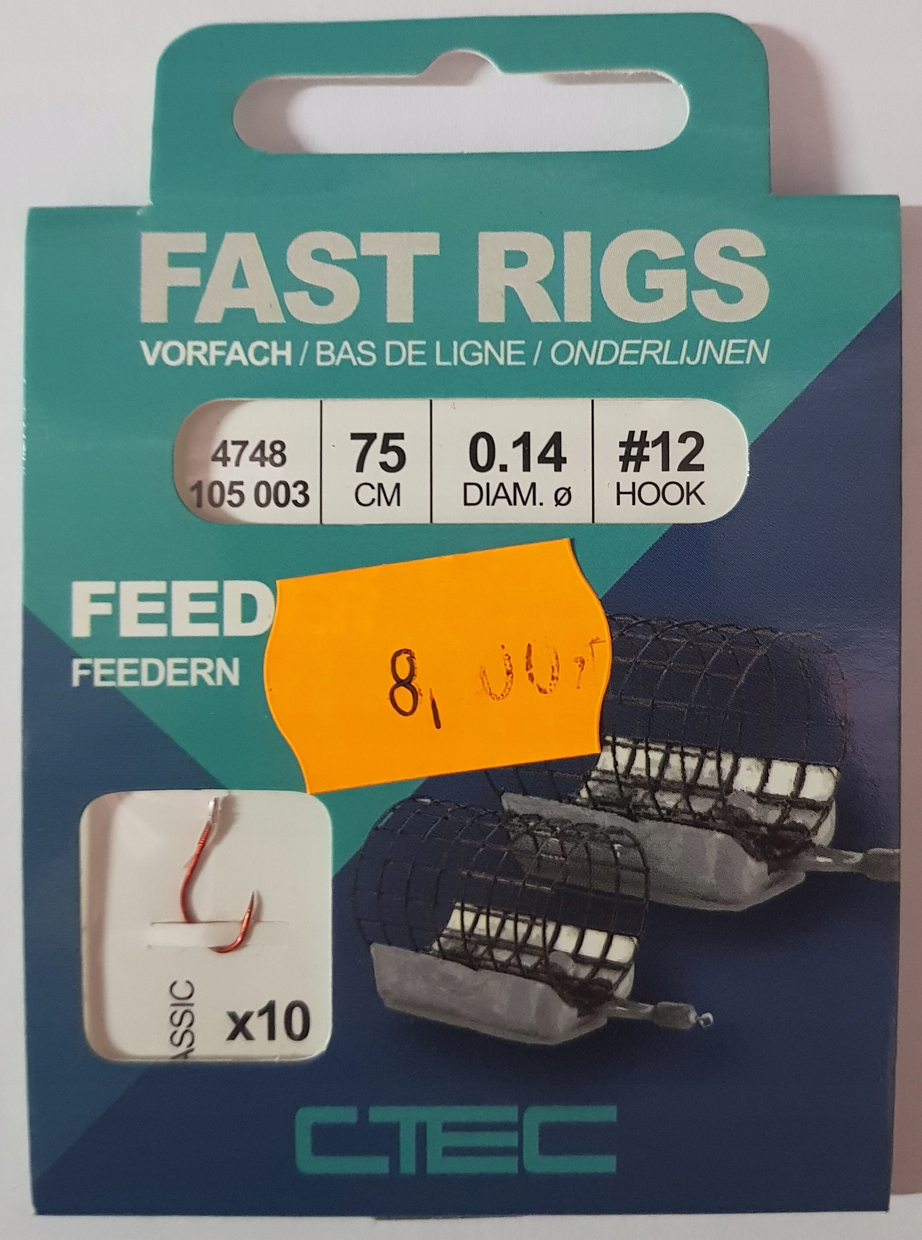 Haczyki wiązane C-Tec Feeder nr 12 – Spro