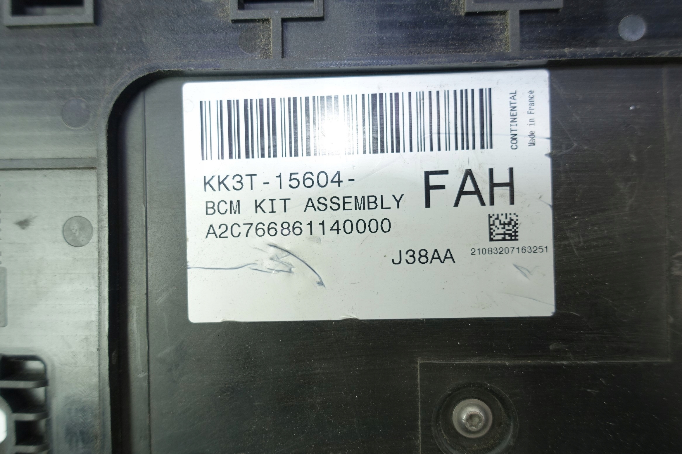 modulo BSI BCM KOMFORTU FORD TRANSIT KK3T-15604-FAH