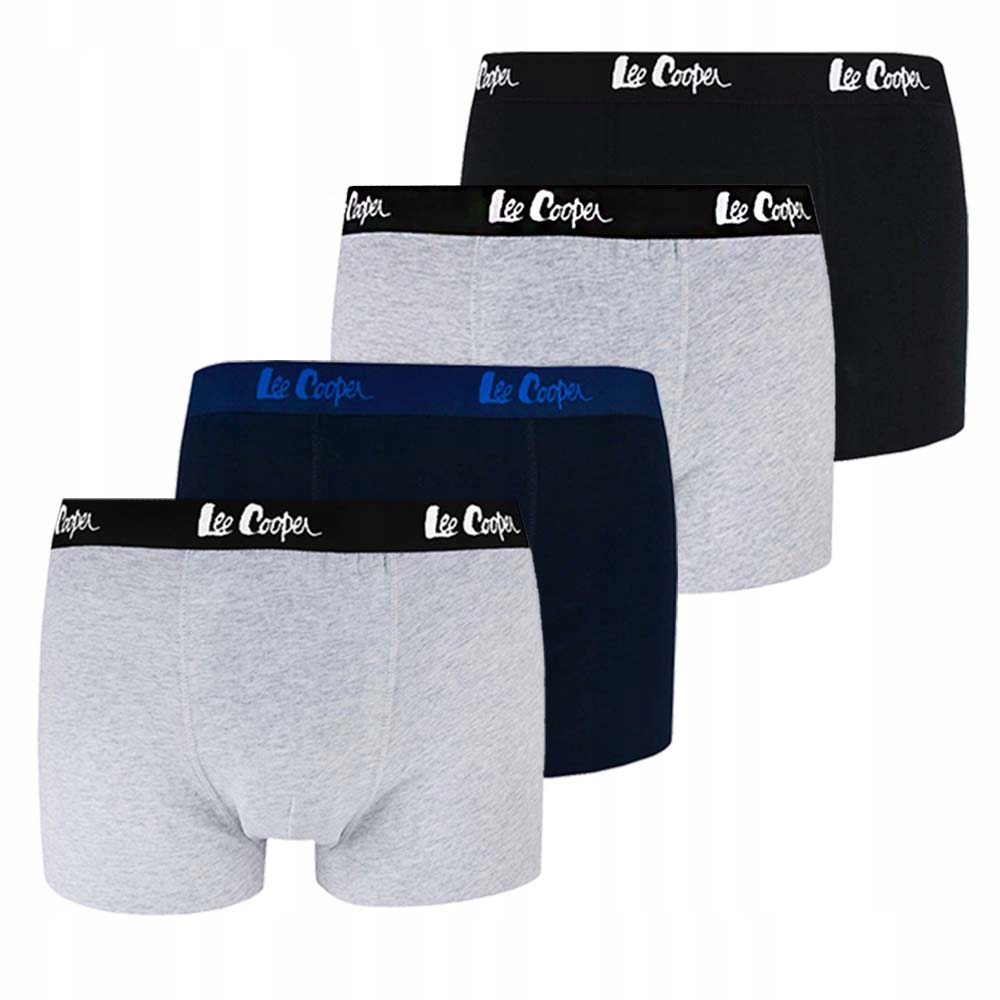 LEE COOPER Bokserki Męskie 4 szt. L