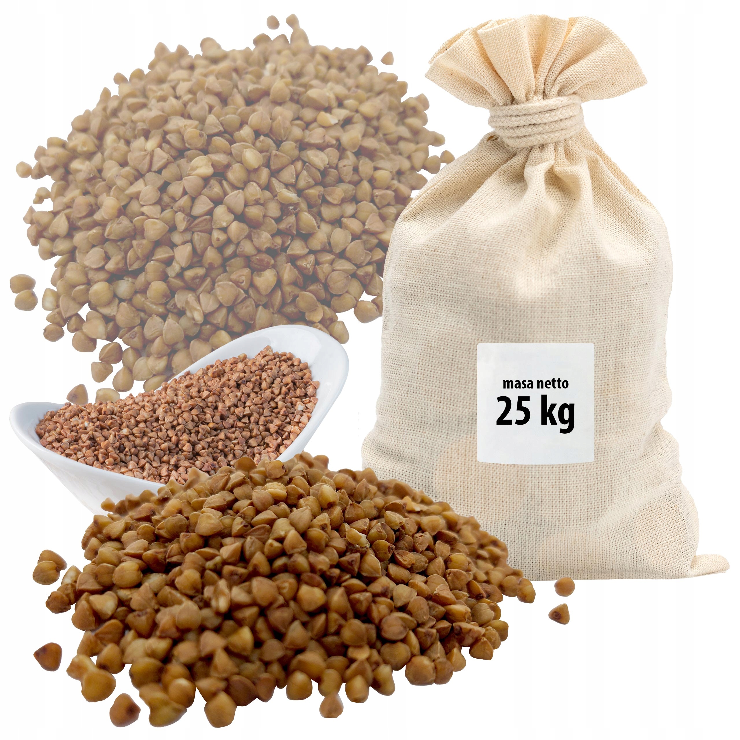 Levně Pražená Pohanková Kaše 25 Kg Sáček Velkoobchod