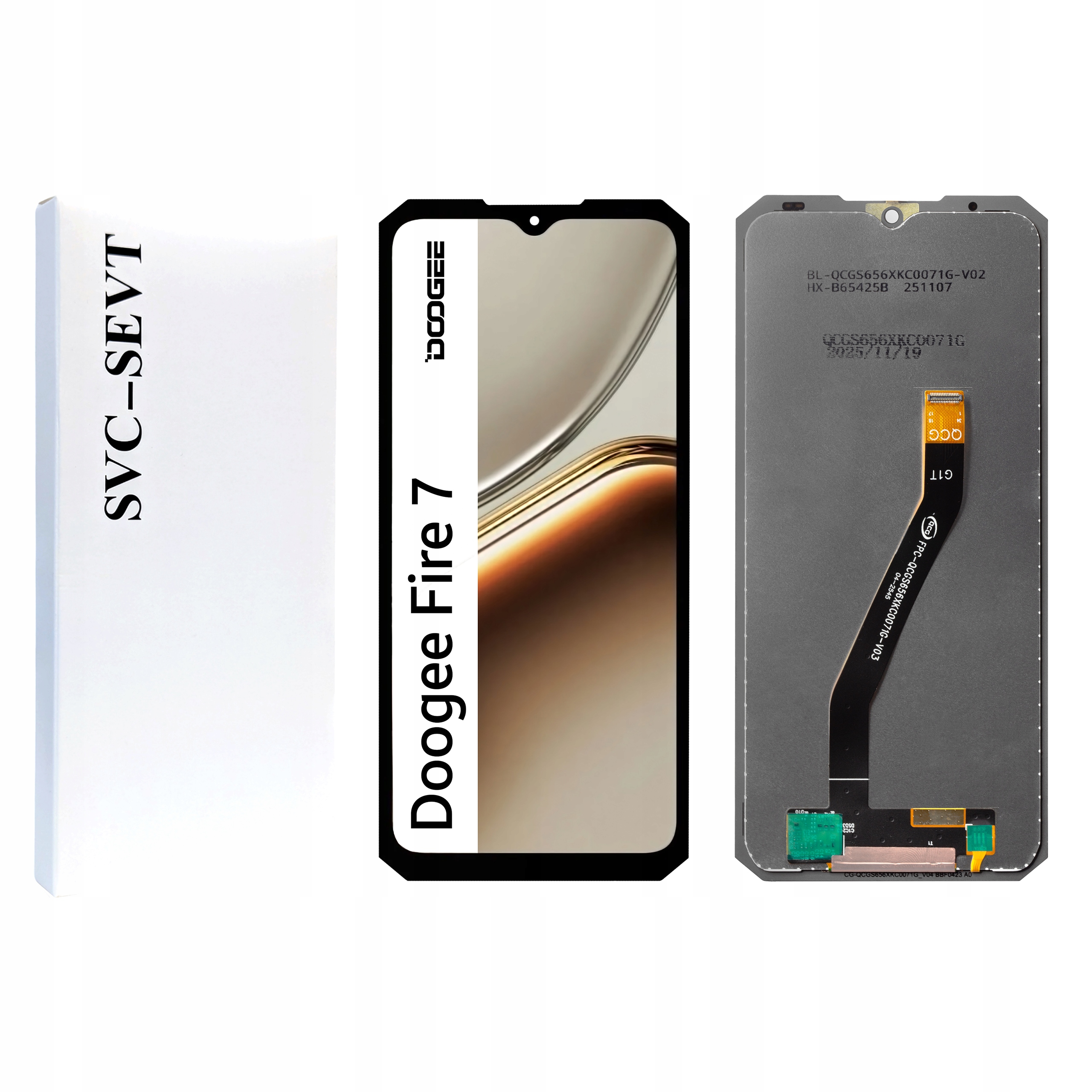 Originál Zila pre Doogee Fire 7 Display Panel LCD