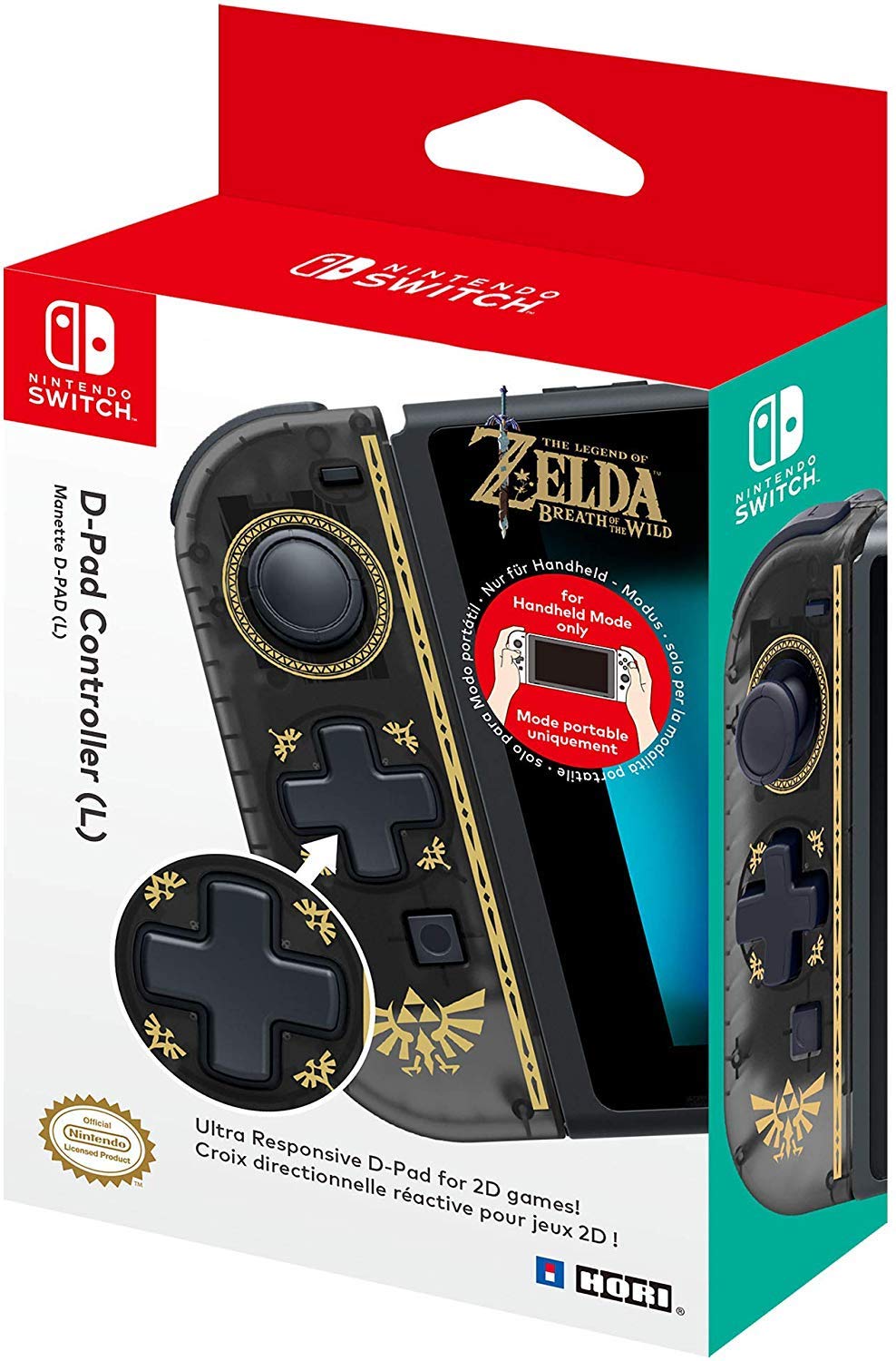 

Hori Switch Lewy Joy Con D-pad Zelda