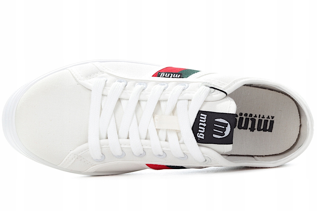 Buty trampki damskie Mustang białe platformy Kod producenta C69645