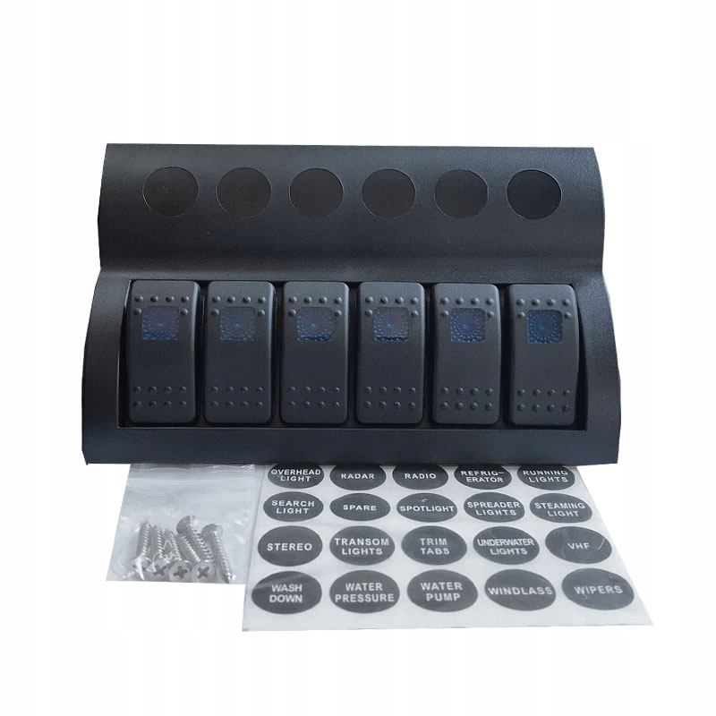 694426359595539655 - ISURE морская лодка 6 банда Черный переключатель панель