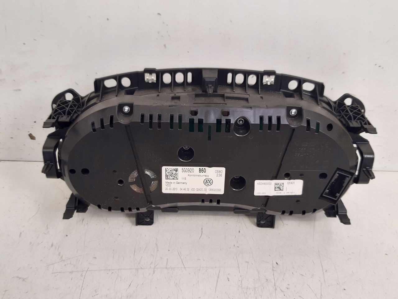 dials VW Golf VII 1,4 TSI
