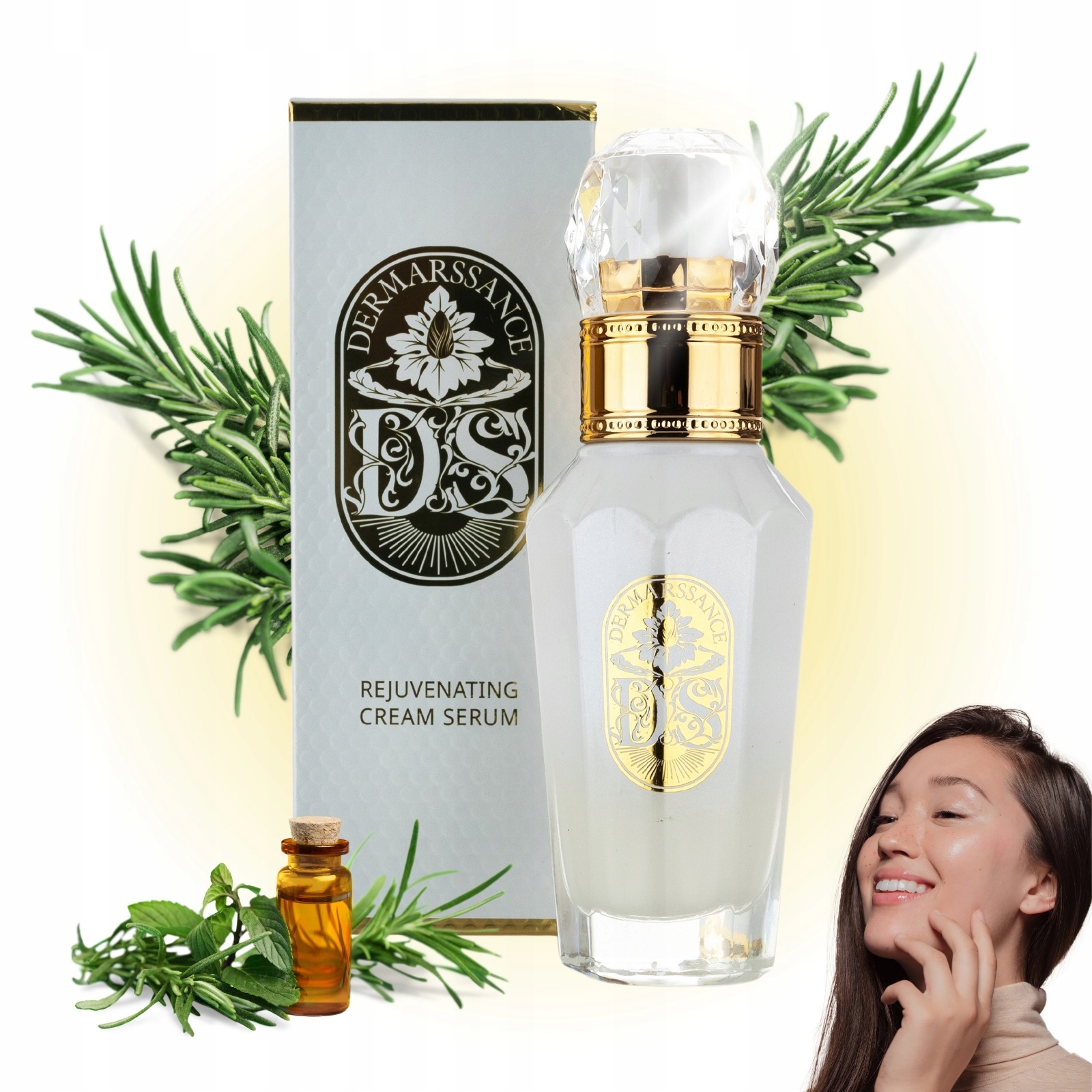 Krem odmładzająco-modelujący do twarzy Dermarssance Koreańska dzień i noc