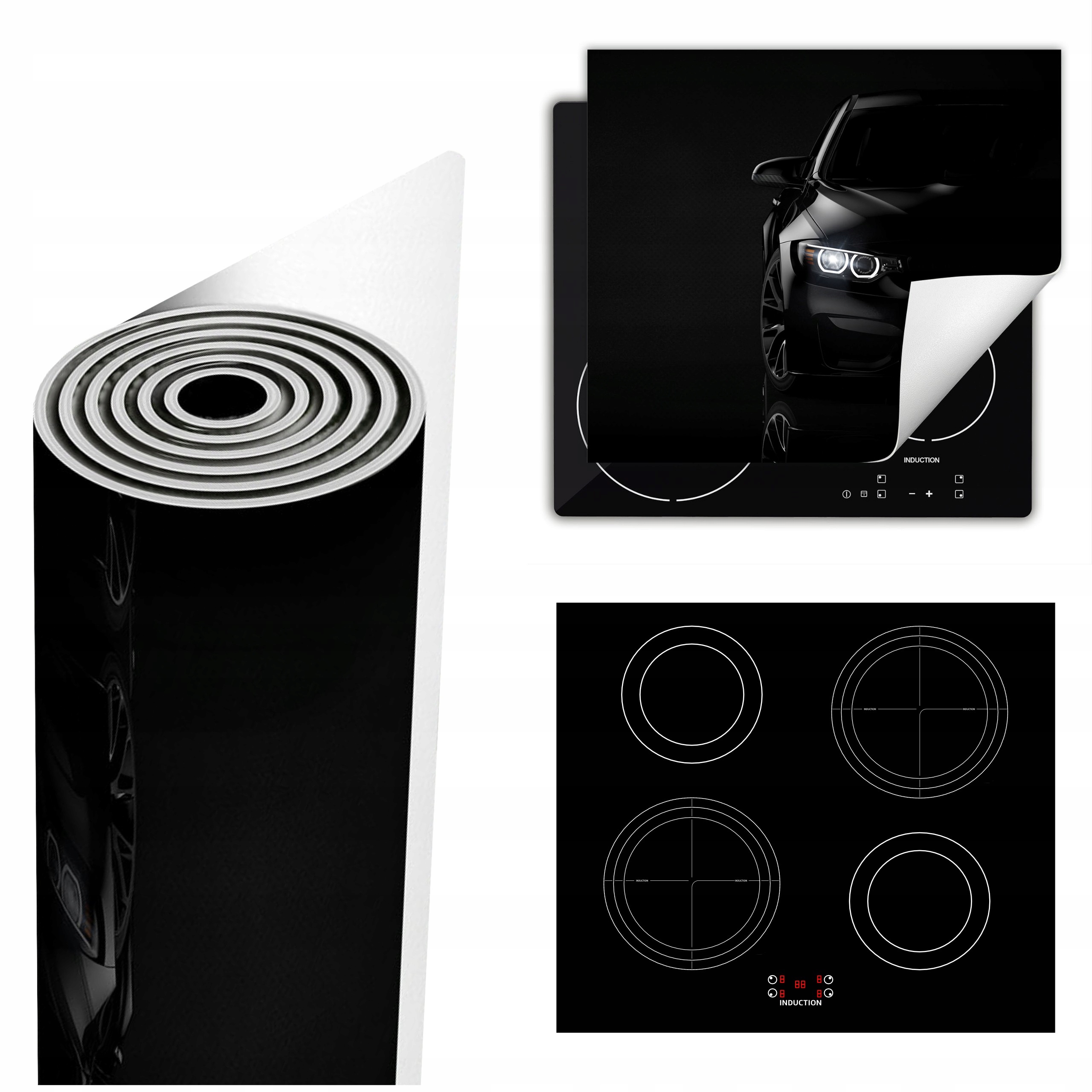 Ochranná Podložka Na Sporák Má Více Místa 60x52 černá auto