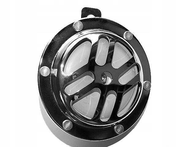 KN-011 - НОВИЙ ХРОМОВАНИЙ ЗВУКОВИЙ СИГНАЛ 12V