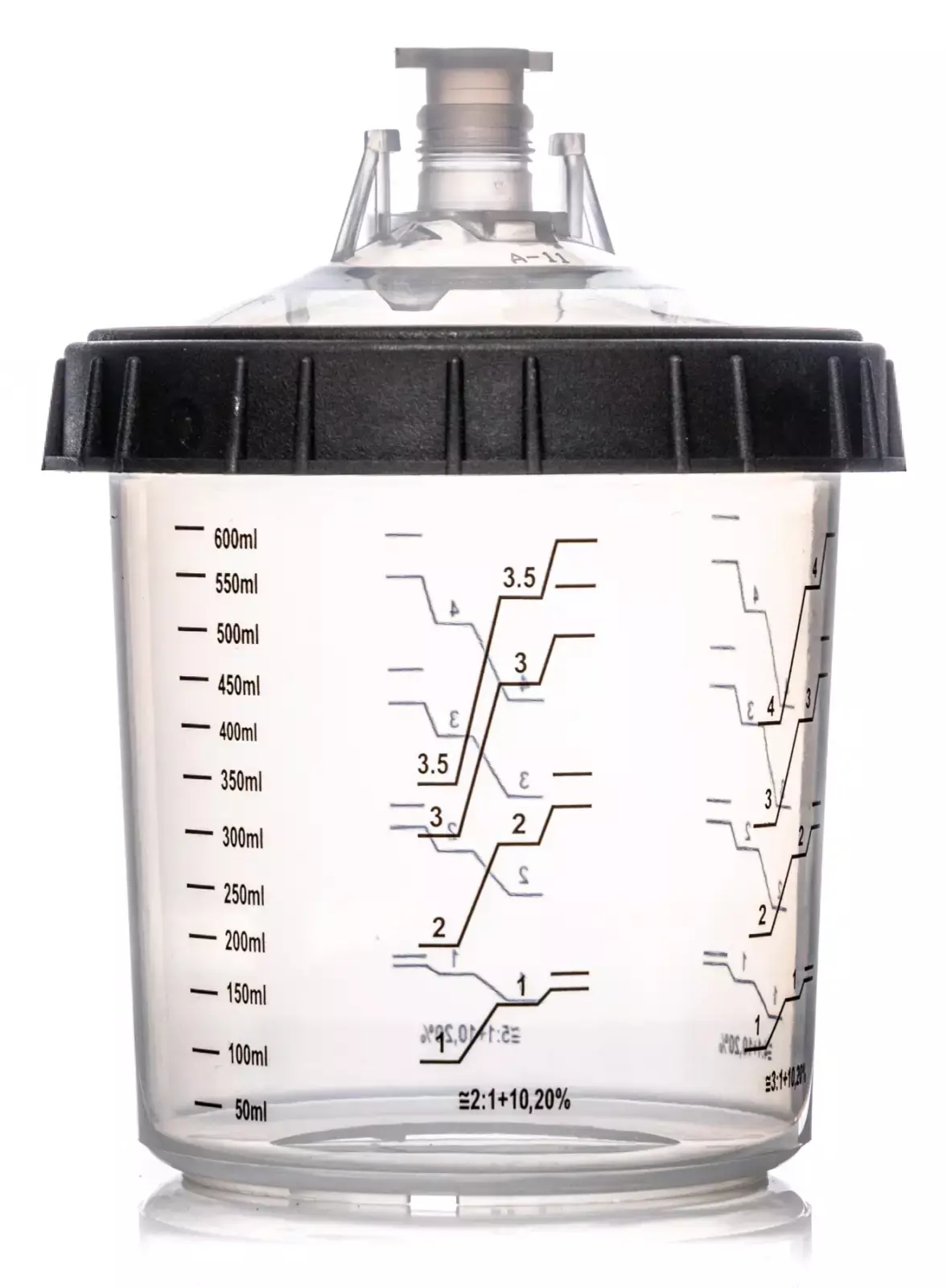 HML PEŁNY KOMPLET KUBKÓW PPS 125 um 600ml 50szt. Kod producenta 3581