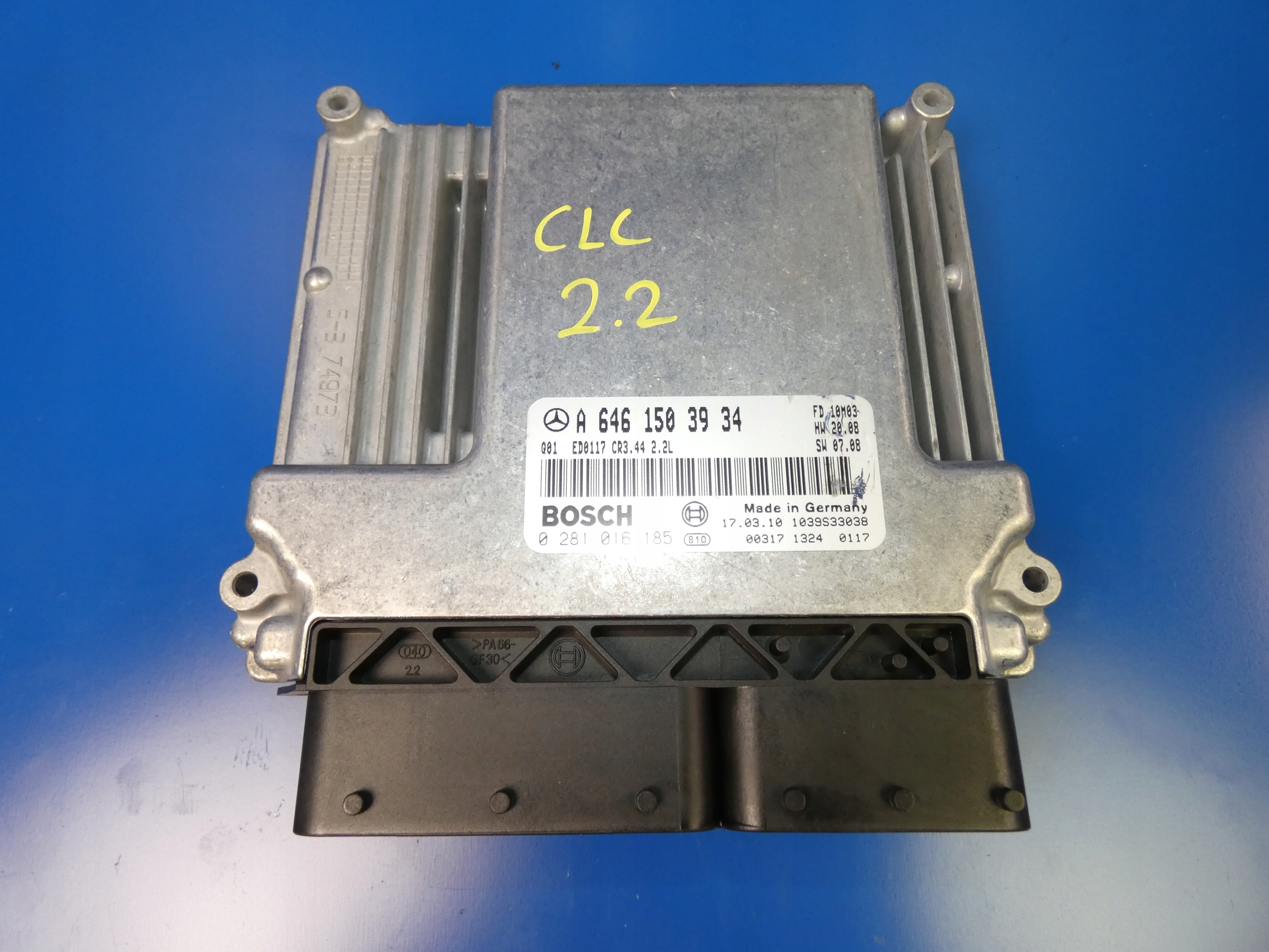 MERCEDES CLC W203 CL203 computer of the engine control unit