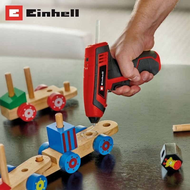 Pistolet do kleju Einhell TC-CG 3.6/1 Li 170°C Temperatura maksymalna 170°C