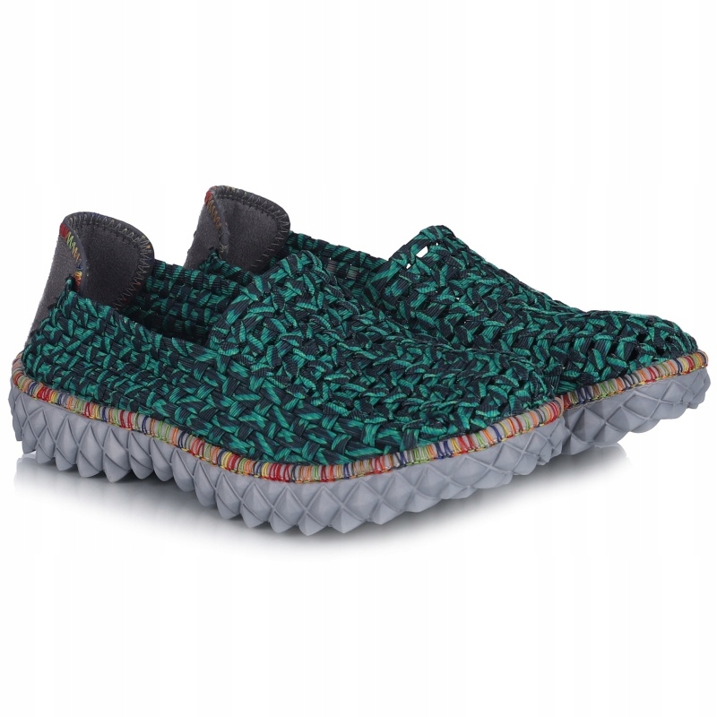 Dámské polobotky Rock Spring Full Breathbin 2 Amazonia zelené gumičky VEL..37