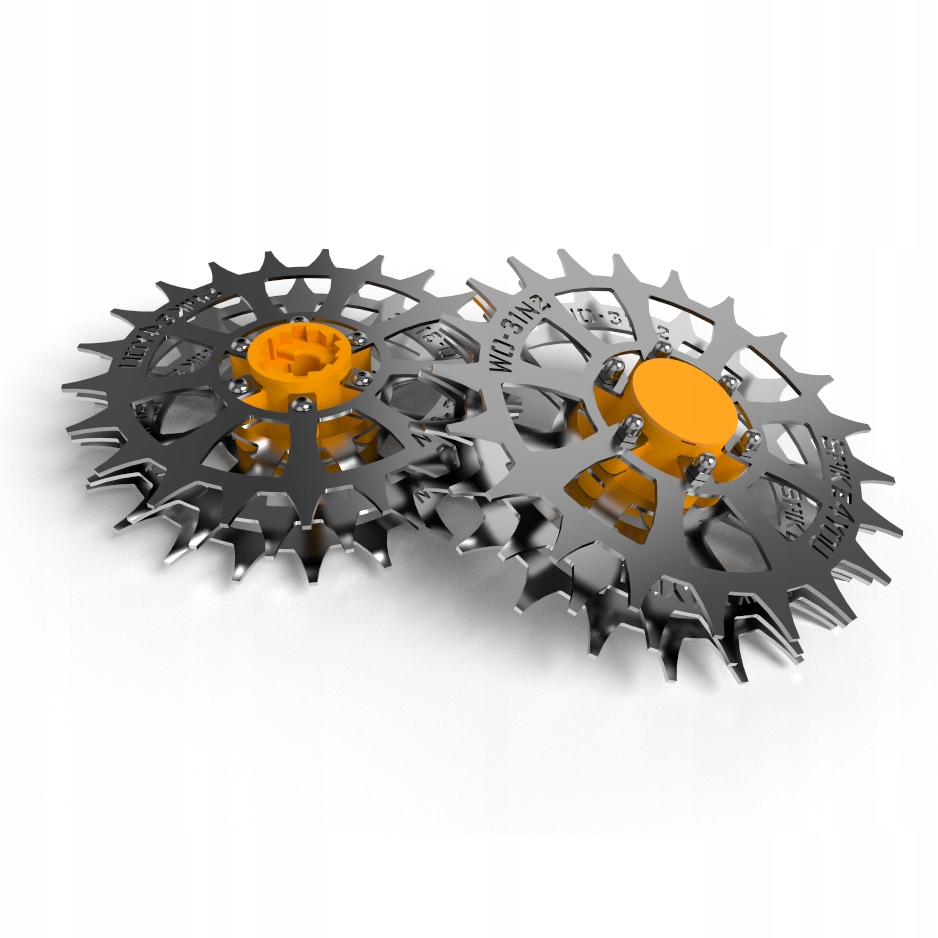 Kolesá pre robotickú kosačku Worx Landroid S a M nerezová oceľ 2 mm