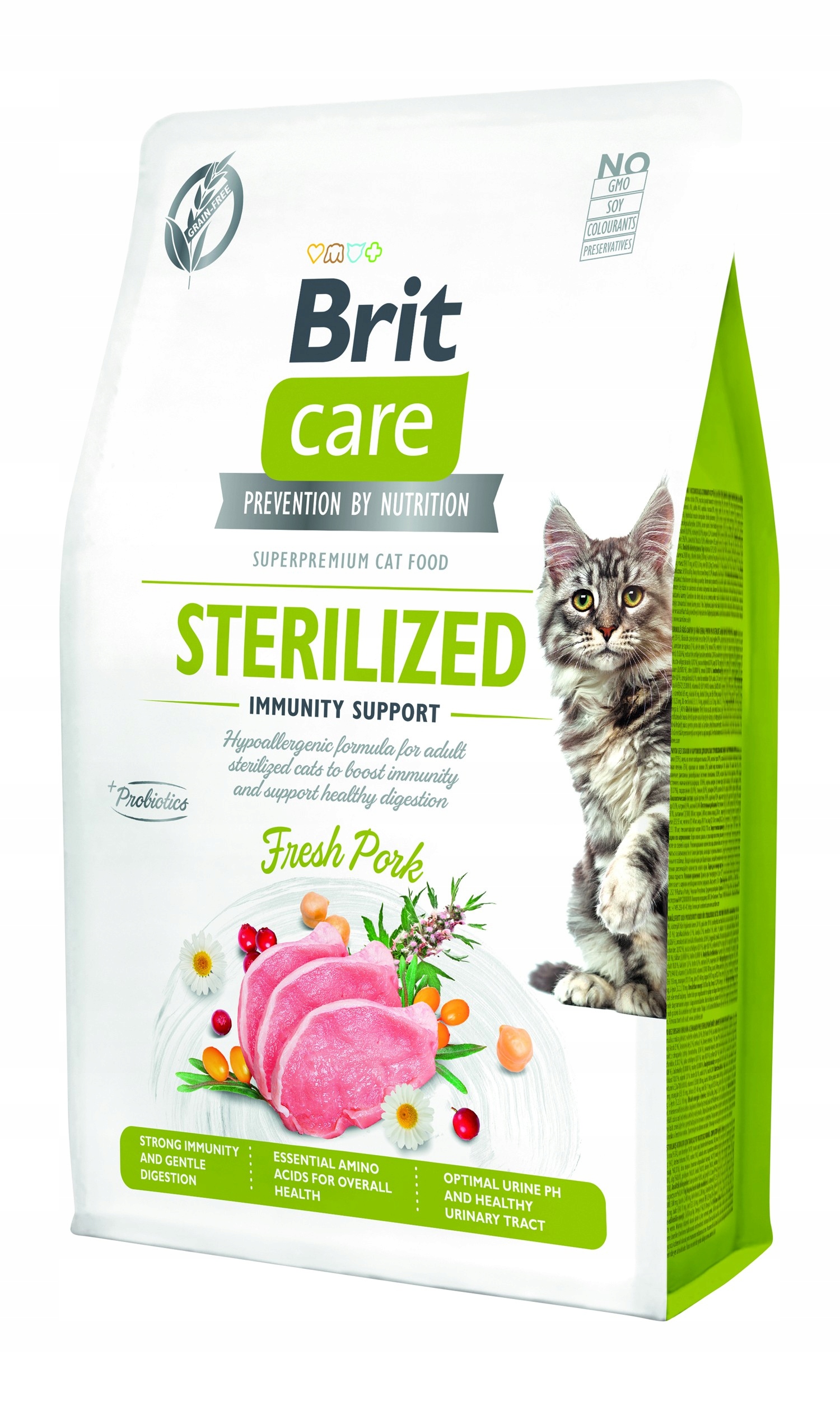 Levně Brit Brit Care Cat Grain-Free Sterilized Immunity Support 7 kg