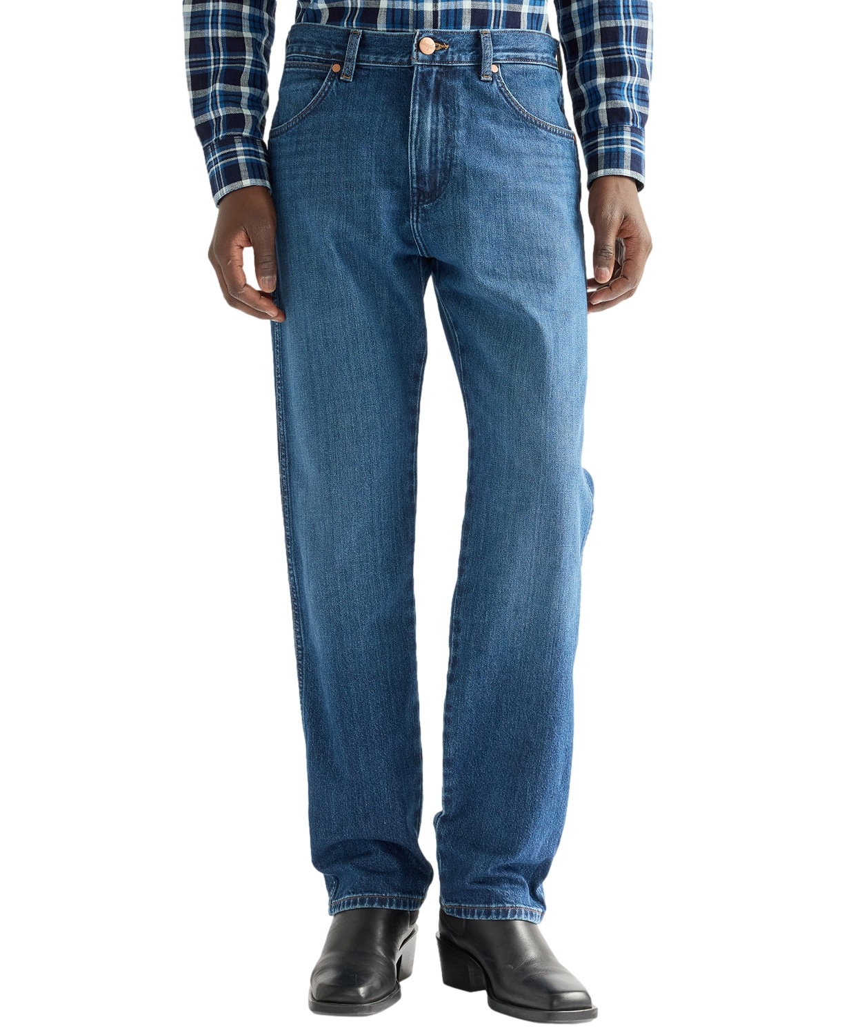 Jeansy Wrangler Frontier 112386895 Morning Wash W 34 L 30