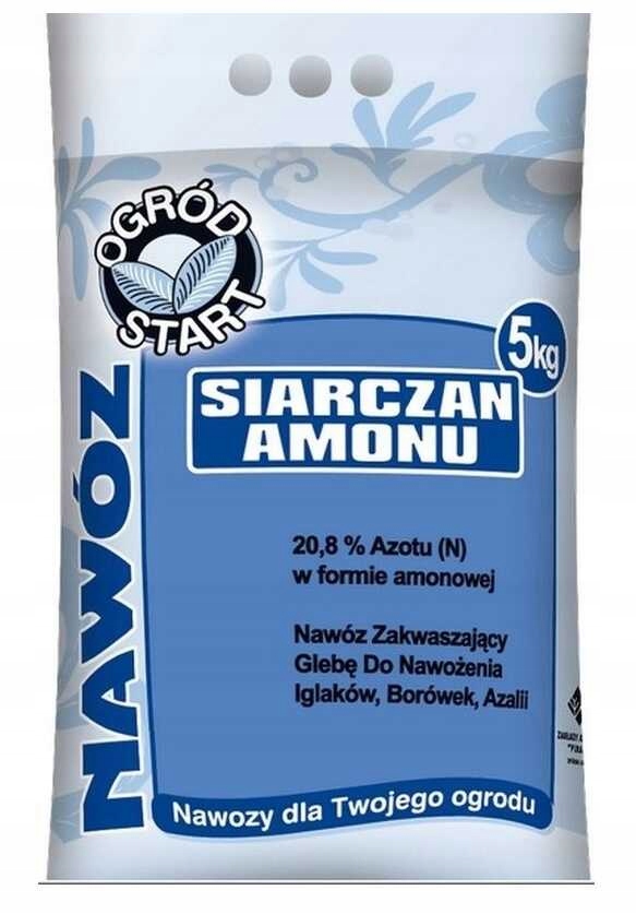 Siarczan amonu Nawóz 5kg Ogród Start