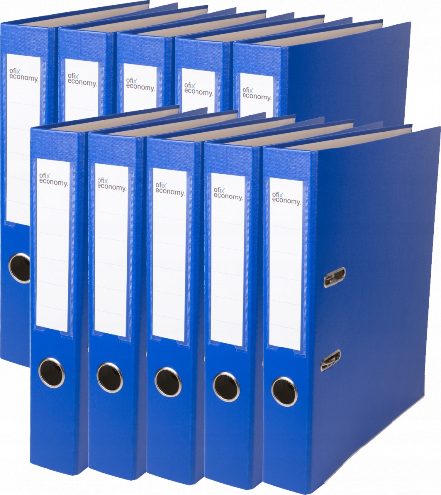 

10 x Segregator Biurowy A4 50mm Szeroki Okuty