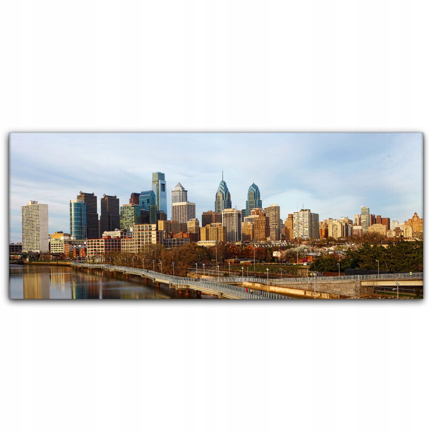 

Obraz na płótnie z foto 125x50 Philadelphia Miasto