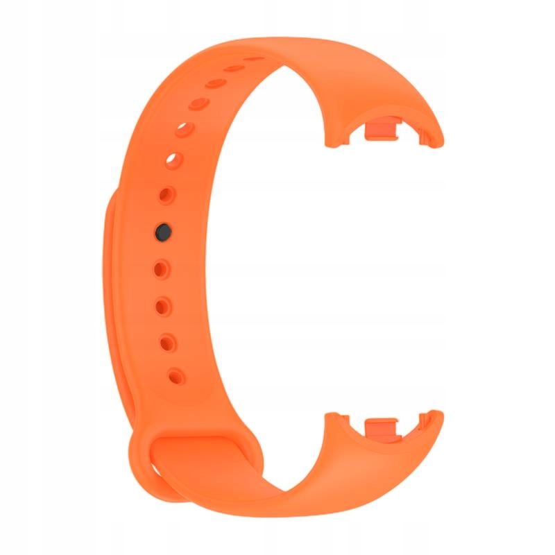 Pasek Silikonowy Mi Band 8 M8 (3), Orange Pomarańczowy Telcon
