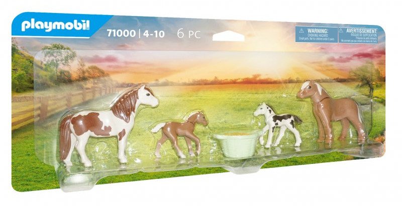 

Playmobil 71000 - Dwa konie islandzkie i źrebak