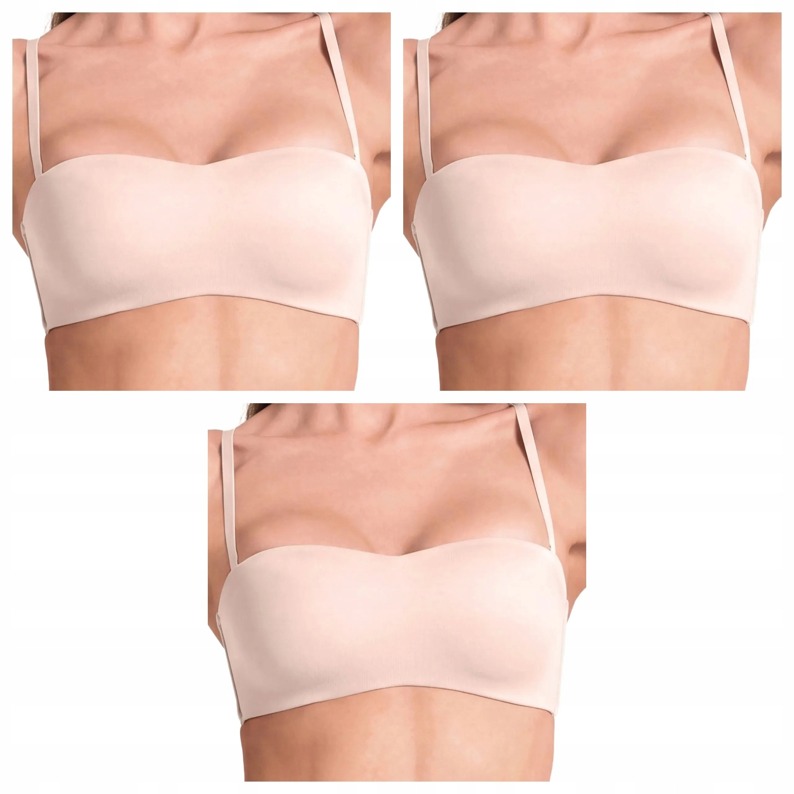 3x Podprsenka z mikrovlákna Lormar Feel Ultrashine talco XL