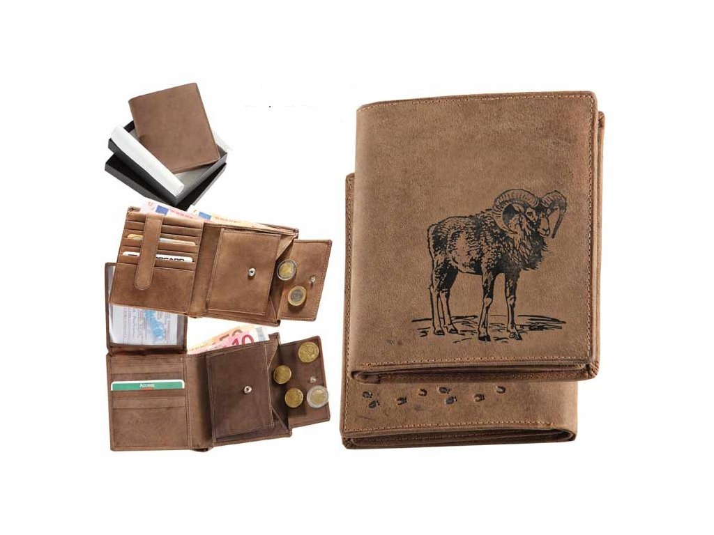 Kožená peněženka Zamlinsky Muflon II