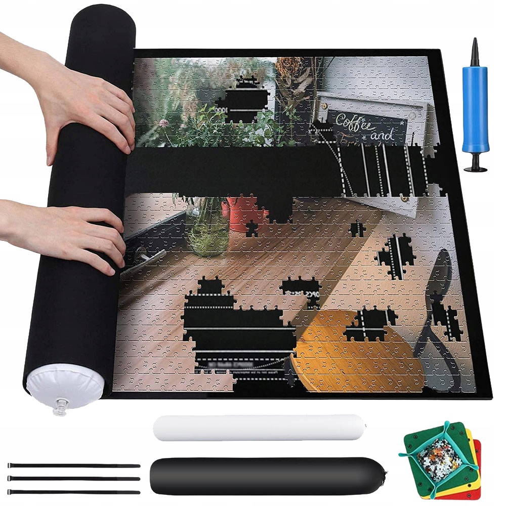 MATA DO UKŁADANIA PUZZLI 3000 ELEMENTÓW PODKŁADKA PLANSZA ROLKA NA PUZZLE