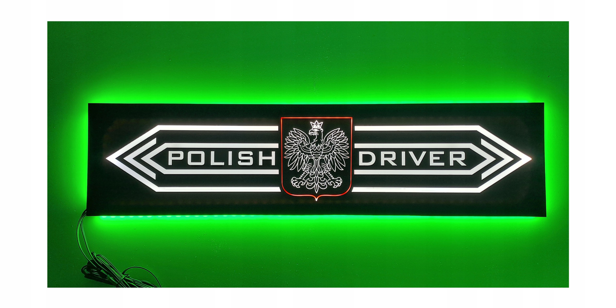 Led tabuľa Polish Driver nad posteľ s podsvietením kabíny Tir Lkw