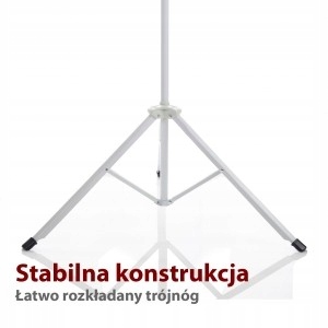 Ekran ręczny na statywie 4:3 120'' 244x183cm TS Typ podłogowy