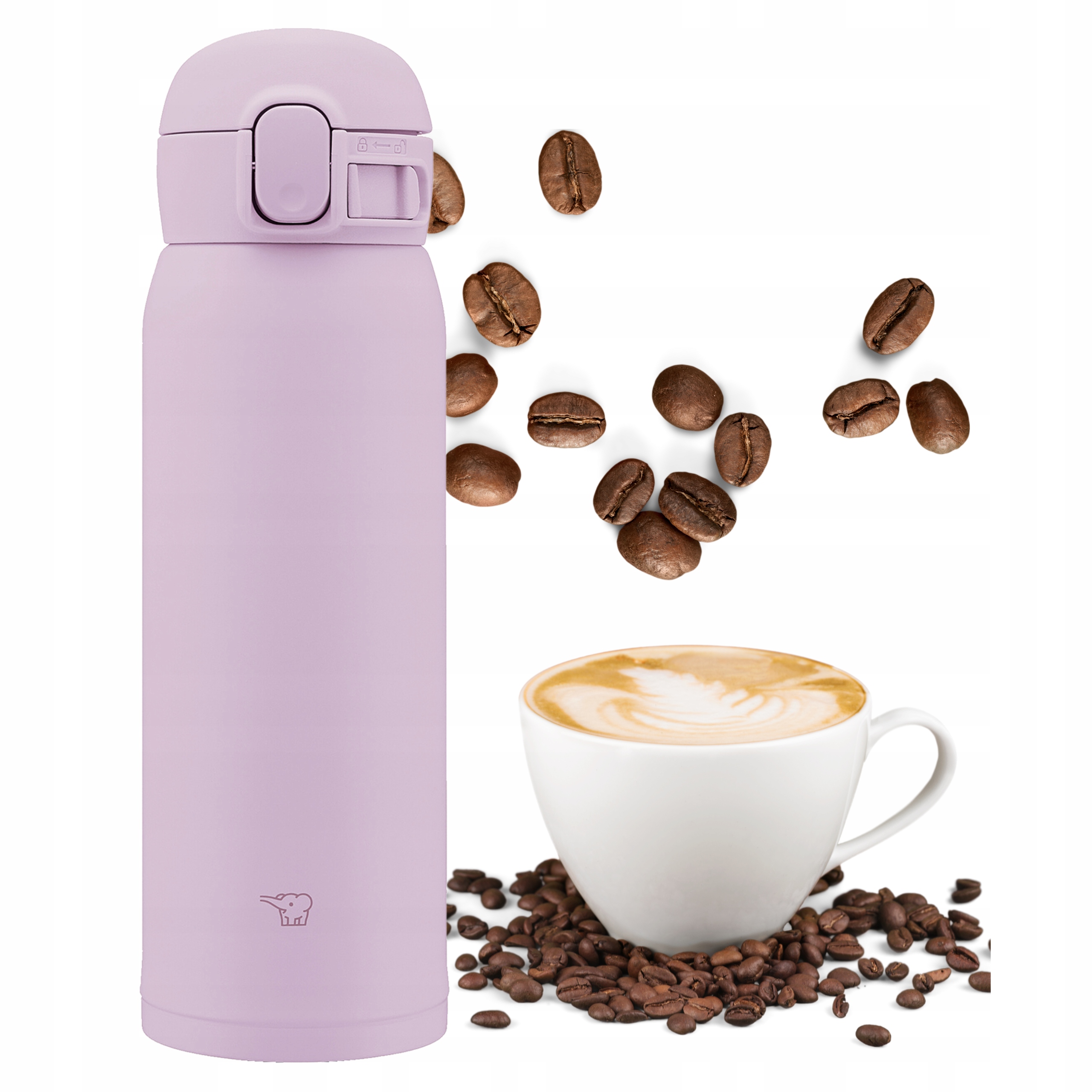 Termohrnek na kávu do kanceláře Zojirushi SM-WS48-VM 480 ml Růžový