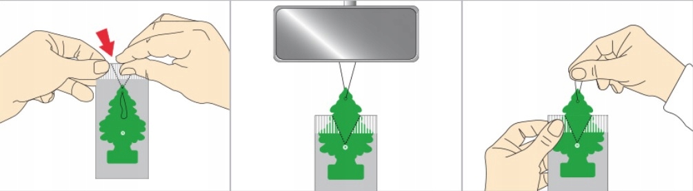 Choinka zapachowa Wunder-Baum Kokos Producent Wunder-Baum