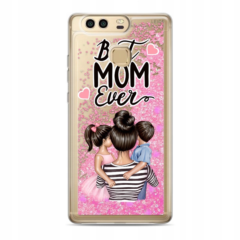 

etui płynny brokat mom do Huawei P9