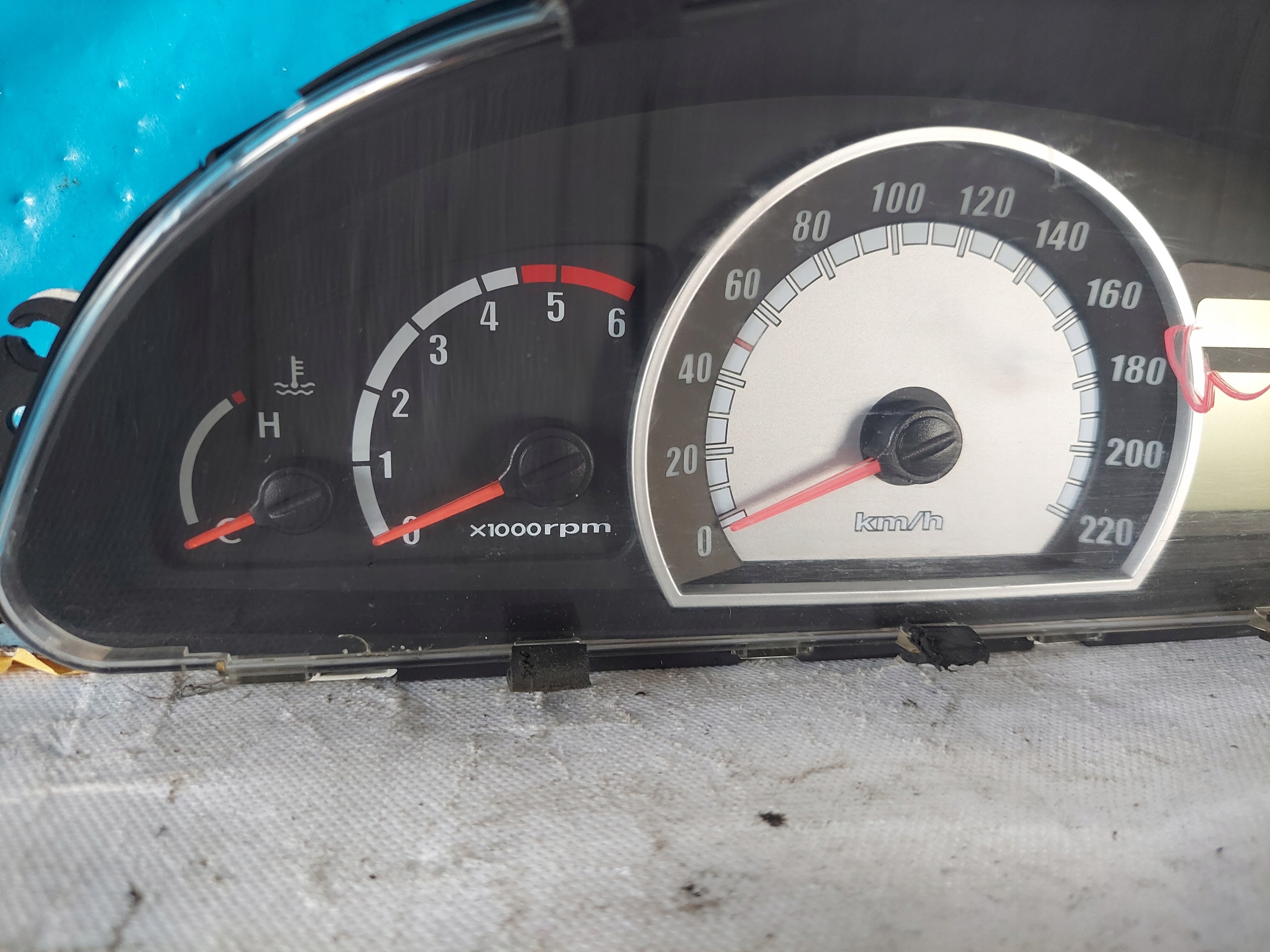 dials clock HYUNDAI MATRIX 1.5 CRDI DL5